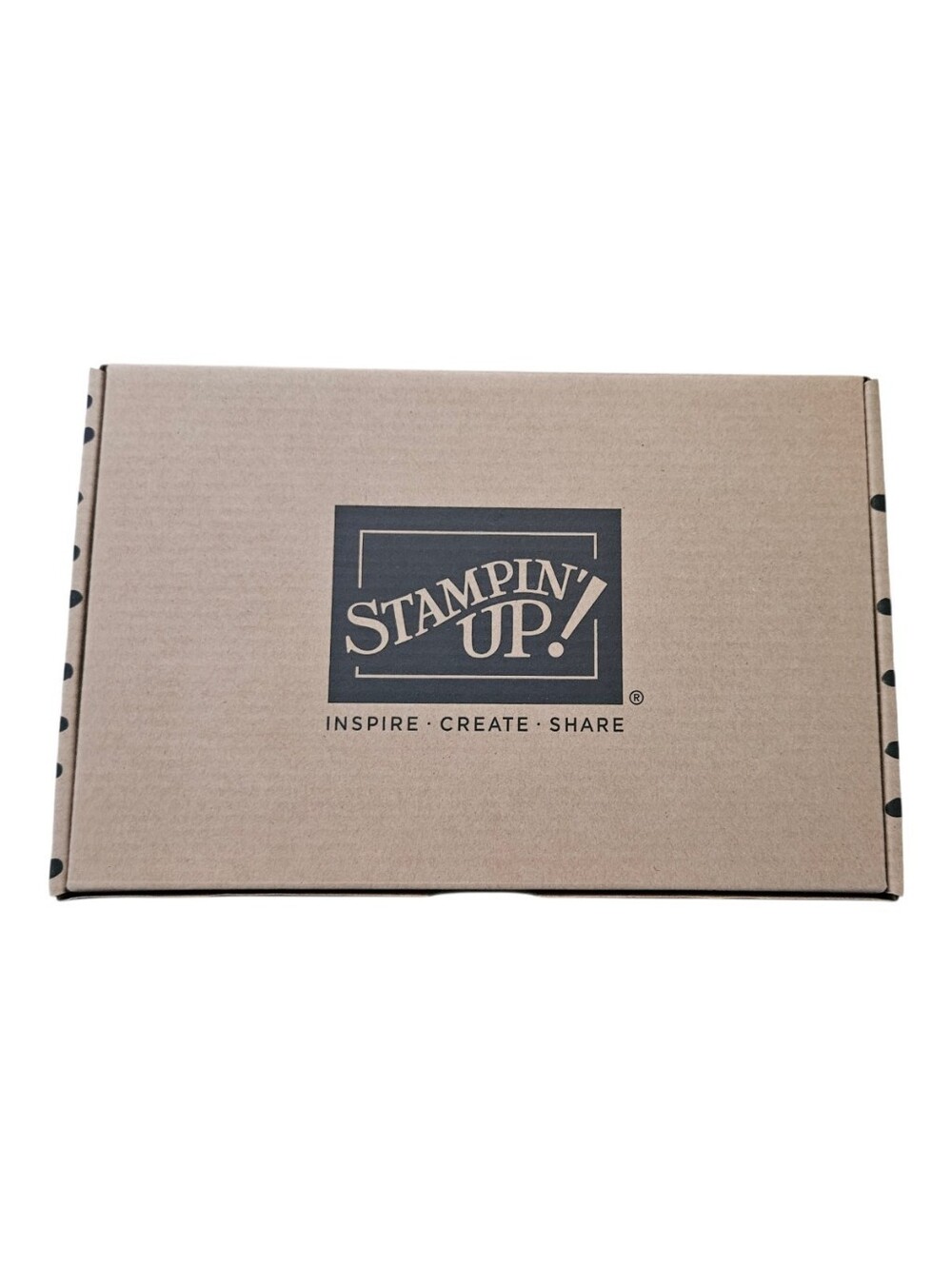 Stampin’ Up! Empty Kraft Cardboard Storage Box | Paper Pumpkin Craft Organiser